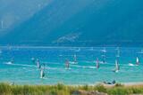 Lefkada - Enodia, Blick auf das Surfrevier