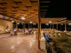 Hamata - Eco Diving Village - Wadi Lahami - Restaurant bei Nacht