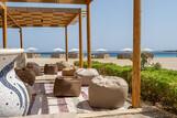 Marsa Alam - Marsa Nakari - Anlage Chillout Lounge Blick aufs Meer