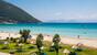 Lefkada - Surf Hotel - Garten und Strand