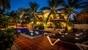 Bonaire - Sonrisa Boutique Hotel, Hotelanlage by night