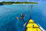 Malediven - Raa Atoll - Meedhupparu, Abtauchen