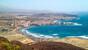 El Médano - Wind Center Playa Surf, Blick von oben auf den Spot