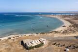 Hamata - Eco Diving Village Wadi Lahami - Luftbild Blick aufs Meer