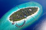 Malediven - Raa Atoll - Meedhupparu, Aerial